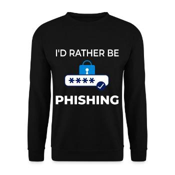 Passwort Hacker Sicherheit Computer Hacking - Unisex Pullover - Schwarz - Vorne - Alina (178cm) & Michal (187cm)