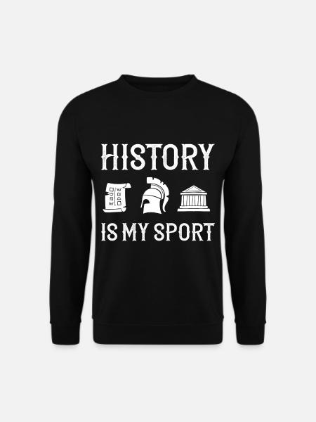 Geschichte Lehrer Lektion Professor Historiker - Unisex Pullover - Schwarz
