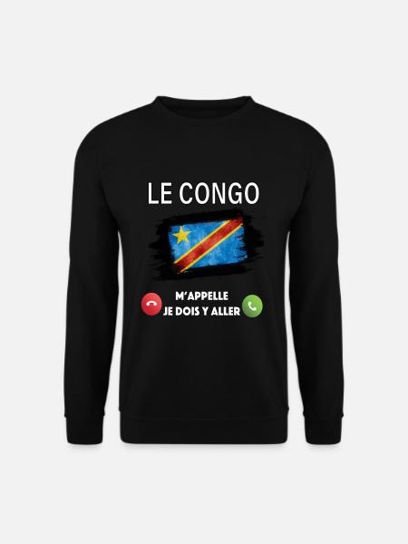 congo - Sweat-shirt Unisexe - noir