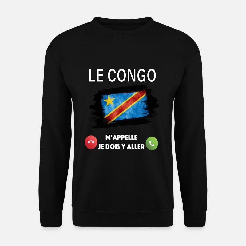 congo - Sweat-shirt Unisexe - noir