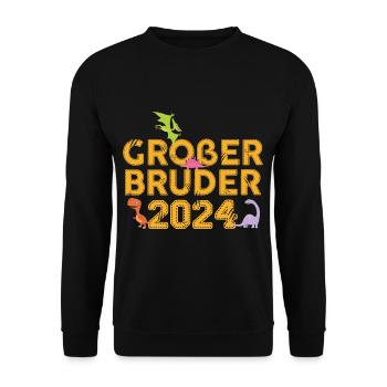 Big Brother 2024 - Unisex Sweatshirt - black - Front - Alina (178cm) & Michal (187cm)
