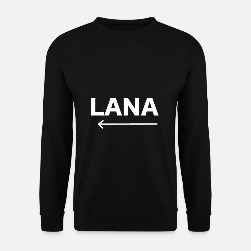 Lana Anal - Sweat-shirt Unisexe - noir