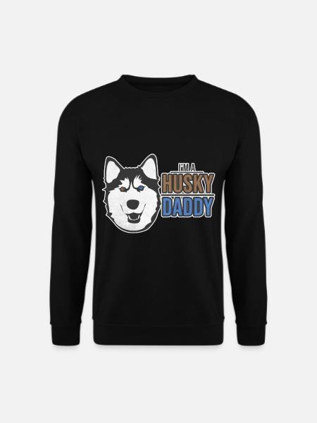 husky - Unisex Sweatshirt - black