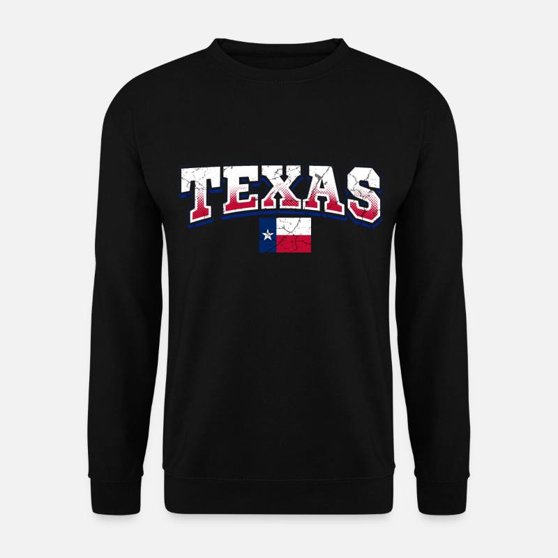 Texas - Unisex Pullover - Schwarz