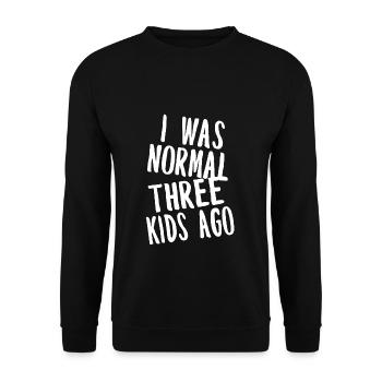 Mama - Unisex Pullover - Schwarz - Vorne - Alina (178cm) & Michal (187cm)