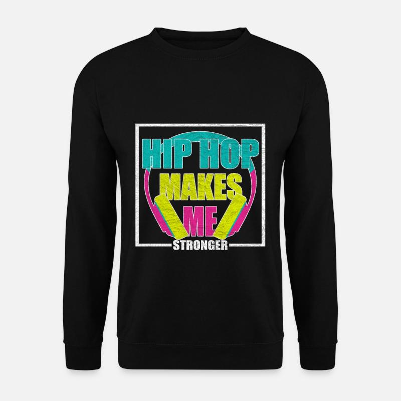 Hip Hop - Unisex Pullover - Schwarz