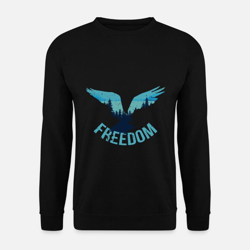 Freiheit Freedom - Unisex Pullover - Schwarz