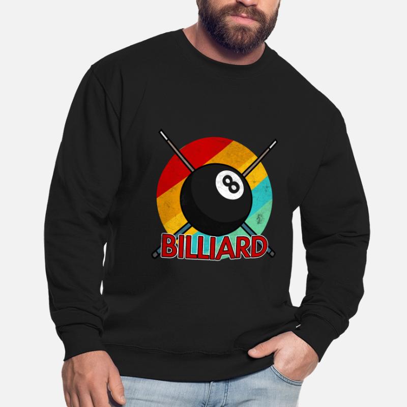 Billardkugel Billiard Billard Queue Snooker Pool Unisex Pullover