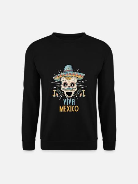 Mexique - Sweat-shirt Unisexe - noir