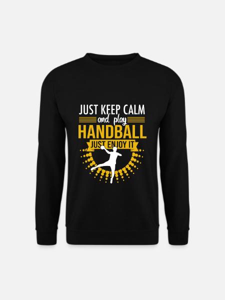 Handball Handballer - Unisex Pullover - Schwarz