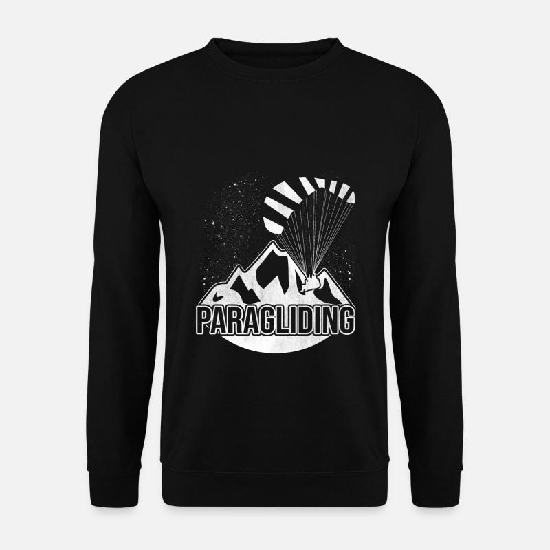 Gleitschirmfliegen Gleitschirmflieger - Unisex Pullover - Schwarz