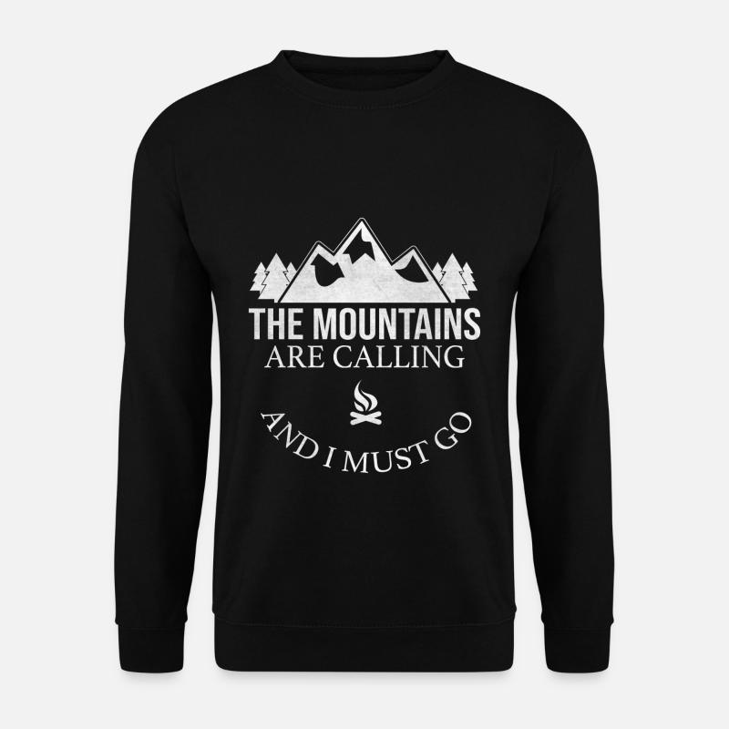Camping camping - Unisex Sweatshirt - black