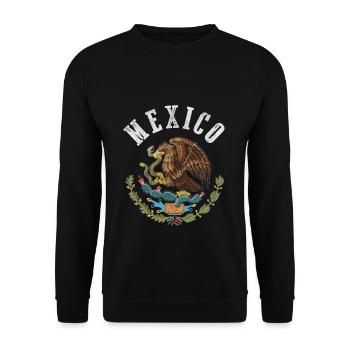 Mexique - Sweat-shirt Unisexe - noir - Devant - Alina (178cm) & Michal (187cm)