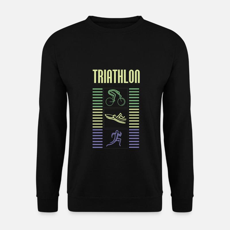 Triathlon - Unisex Pullover - Schwarz