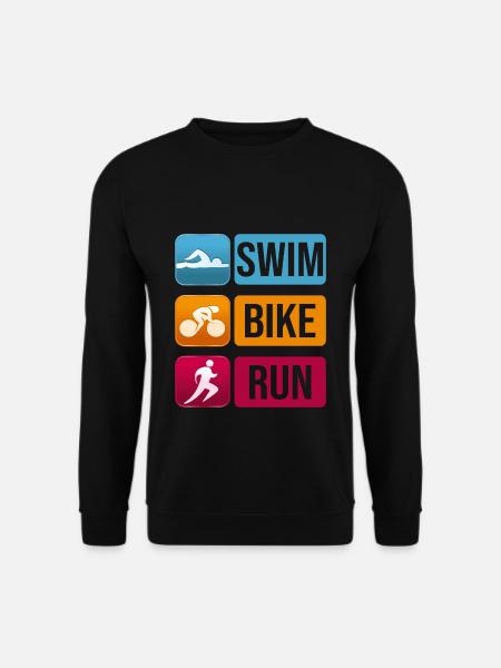 Triathlon - Sweat-shirt Unisexe - noir