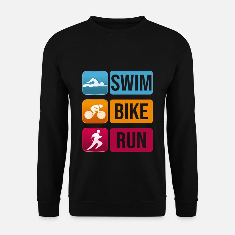 Triathlon - Unisex Pullover - Schwarz