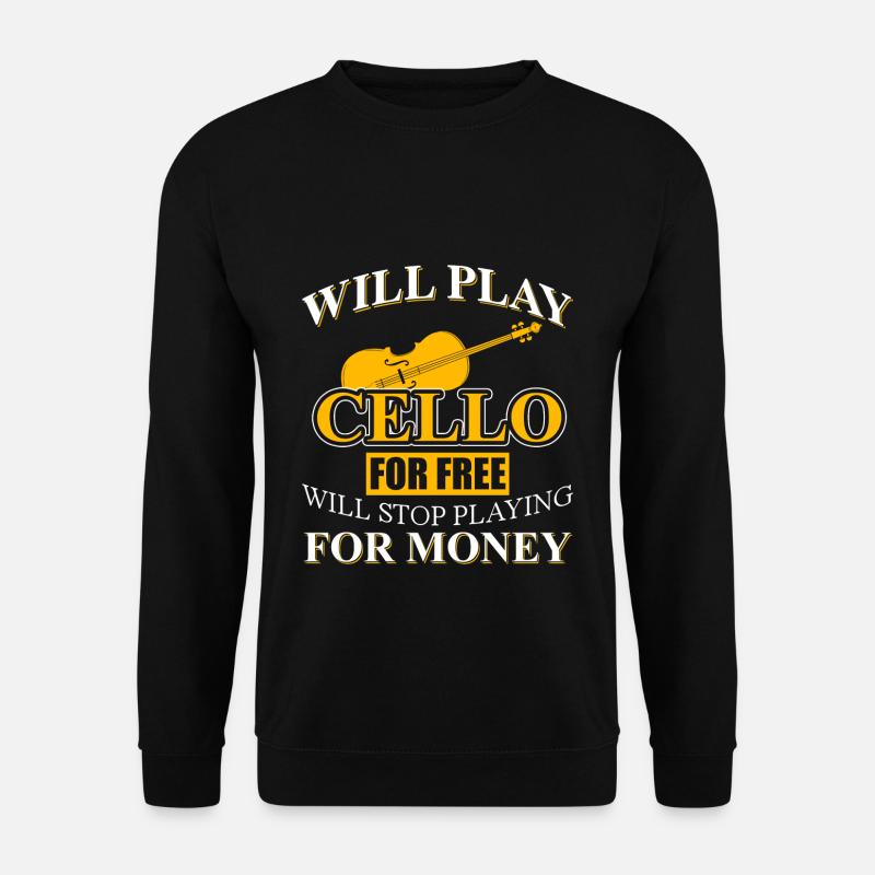 cello - Unisex Sweatshirt - black