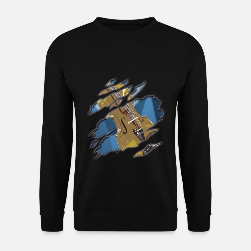 Violoncelle - Sweat-shirt Unisexe - noir
