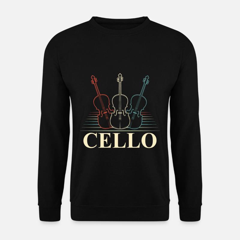 Violoncelle - Sweat-shirt Unisexe - noir