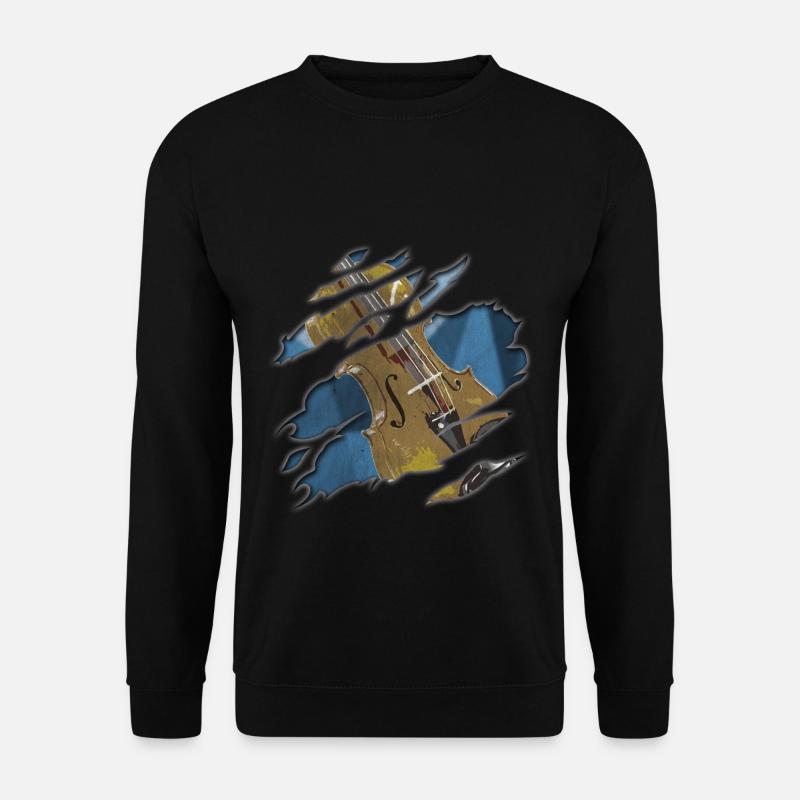 Cello string instrument - Unisex Sweatshirt - black