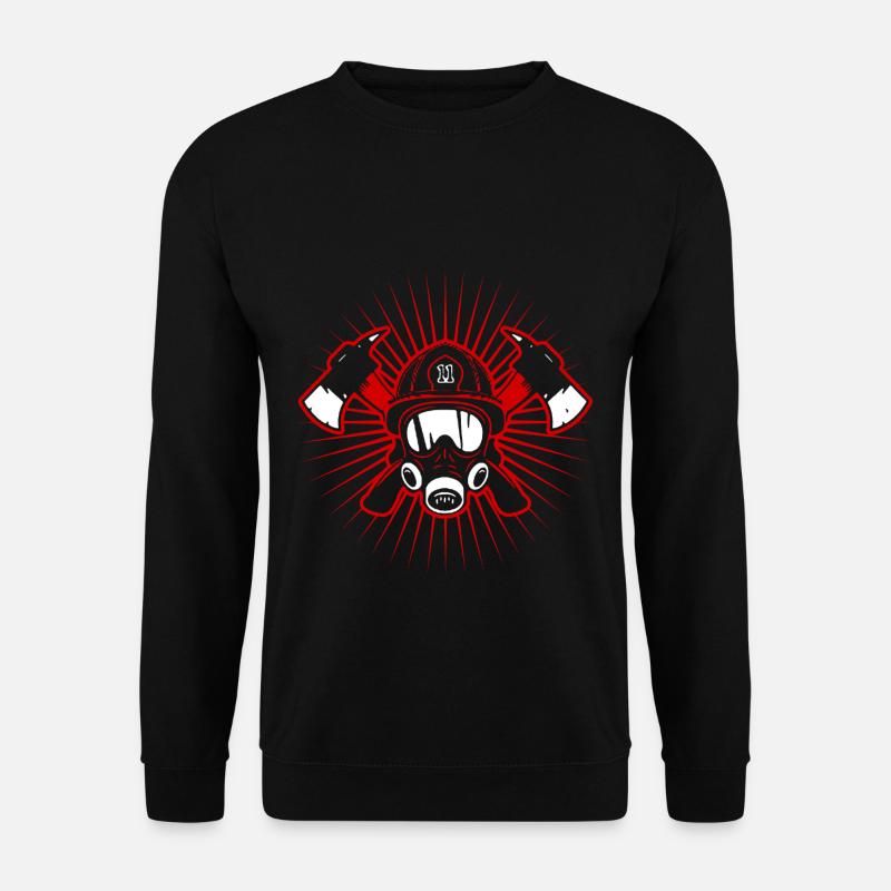 fire Department - Unisex Sweatshirt - black