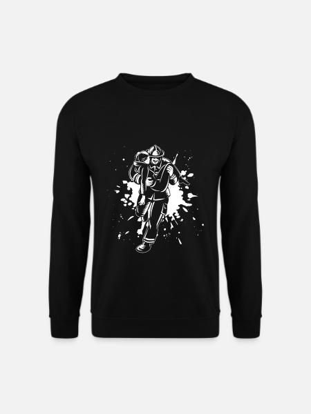 Firefighter Firefighter - Unisex Sweatshirt - black