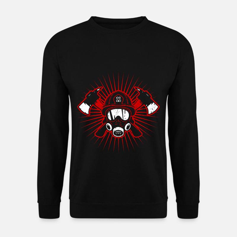 Pompiers pompiers - Sweat-shirt Unisexe - noir