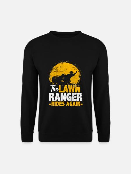 Gärtner Rasenmähen Garten Gartenarbeit - Unisex Pullover - Schwarz