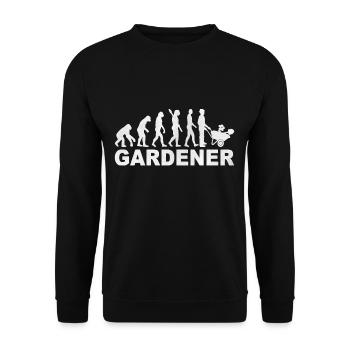 Gärtner Evolution - Unisex Pullover - Schwarz - Vorne - Alina (178cm) & Michal (187cm)