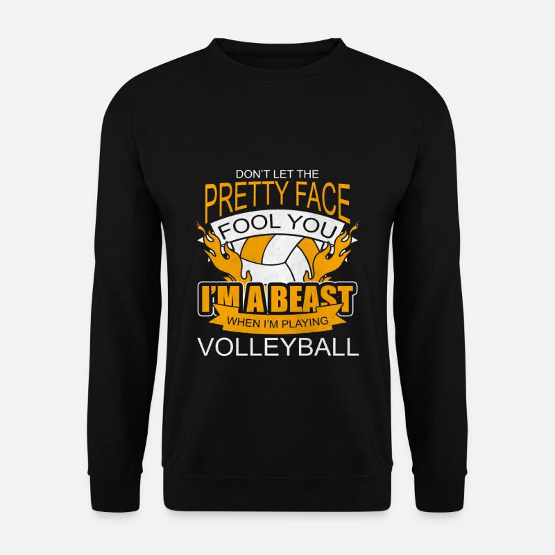 Volleyballer Volleyball Volleyball team Volleyball - Unisex Pullover - Schwarz