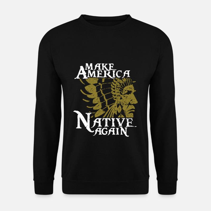 Indian - Unisex Sweatshirt - black