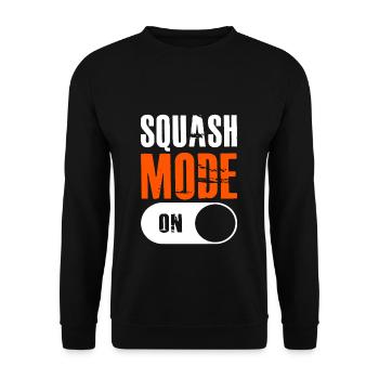 Squash - Unisex Pullover - Schwarz - Vorne - Alina (178cm) & Michal (187cm)