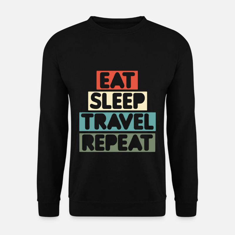 Holiday traveler - Unisex Sweatshirt - black