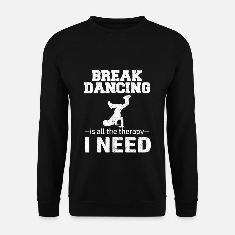 Breakdancing BBoy Breakdance Tänzer - Unisex Pullover - Schwarz