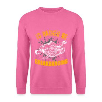 Breakdance Breakdancer Breakdancing BBoy - Unisex Pullover - Pink - Vorne