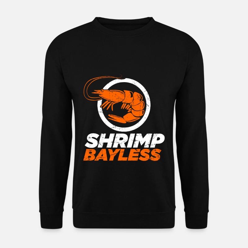 Shrimp - Unisex Sweatshirt - black