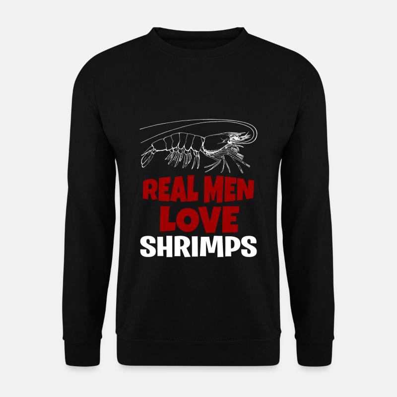 Shrimp - Unisex Sweatshirt - black
