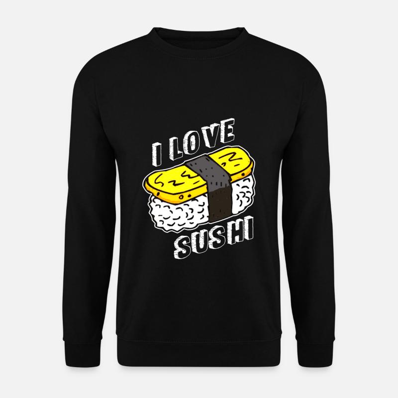 J'adore les sushis - Sweat-shirt Unisexe - noir
