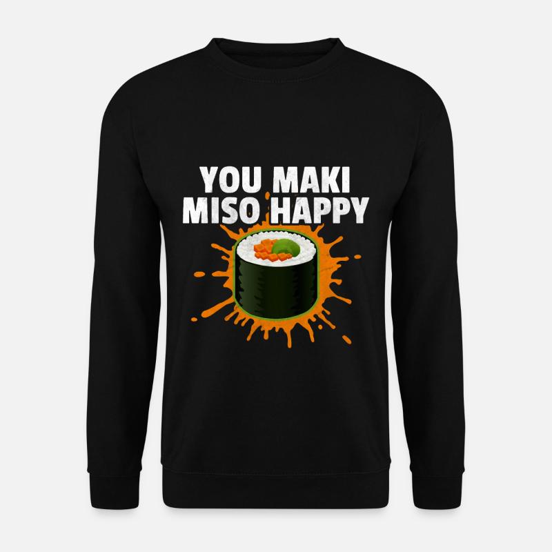 sushi - Unisex Sweatshirt - black