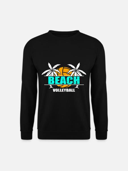Beach volley ball beach volley vacances - Sweat-shirt Unisexe - noir