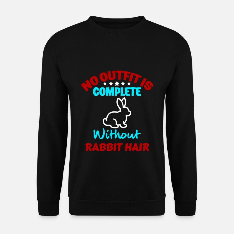 rabbit - Unisex Sweatshirt - black