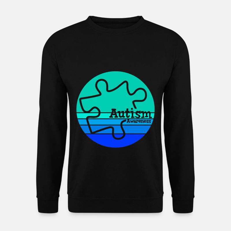 Autism Awareness Day Autismus Autist - Unisex Pullover - Schwarz