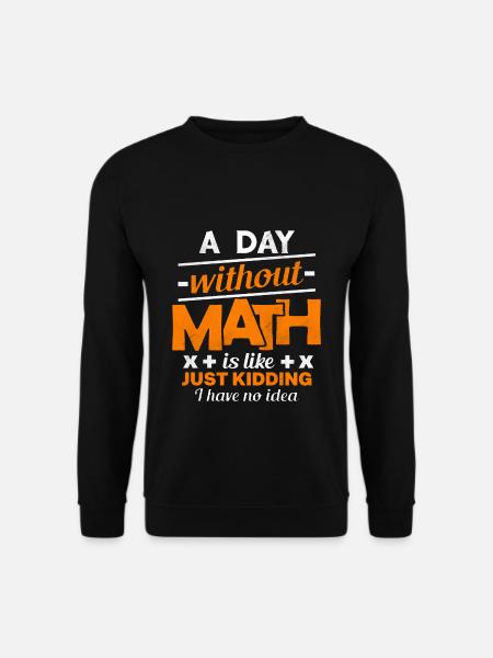 Math Math Math Teacher Teacher - Unisex Sweatshirt - black