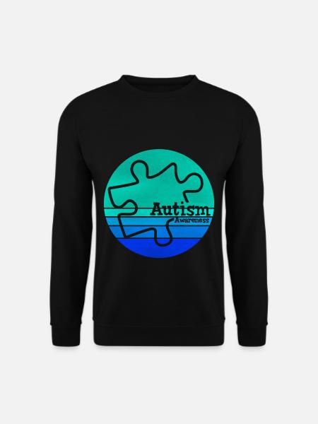Autismus Awareness Day Autist Autismus - Unisex Pullover - Schwarz