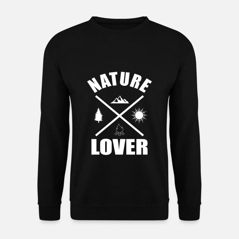 Amoureux de la nature - Sweat-shirt Unisexe - noir