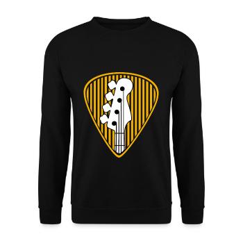 guitare guitare guitare RocknRoll Rock - Sweat-shirt Unisexe - noir - Devant - Alina (178cm) & Michal (187cm)