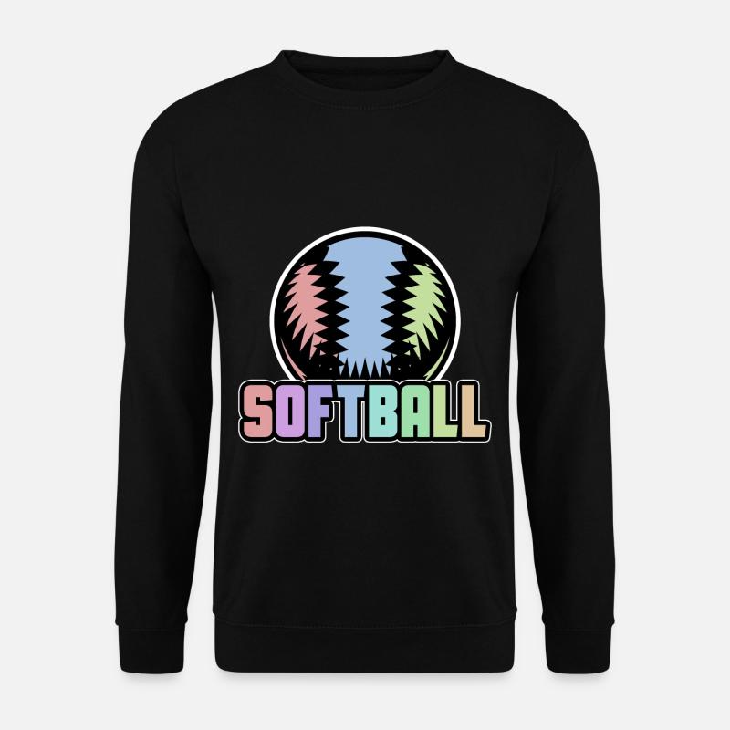 Softball - Unisex Sweatshirt - black