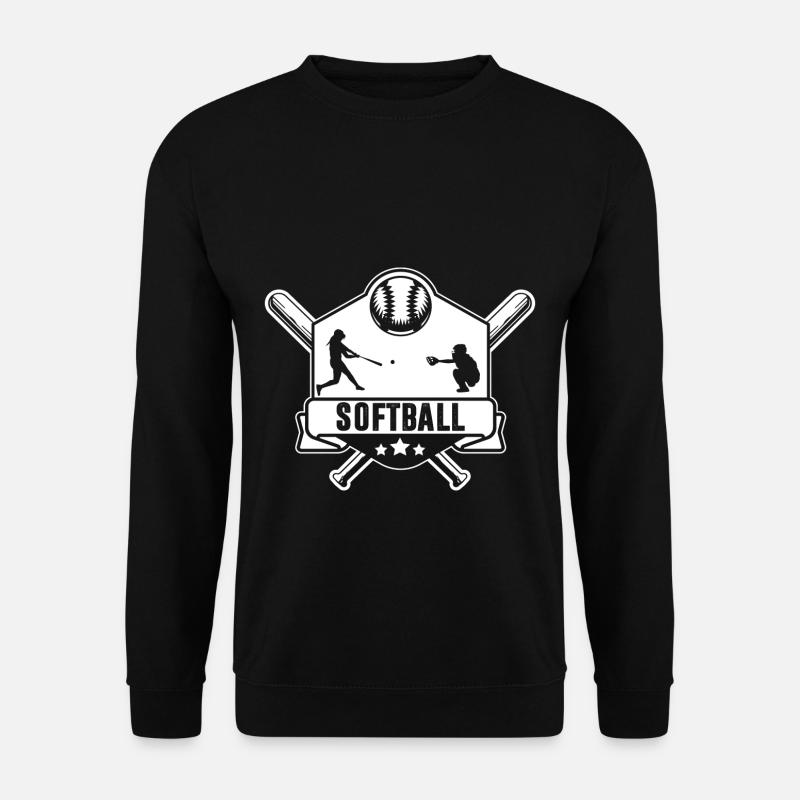 Softball - Unisex Sweatshirt - black