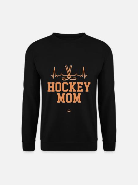 Hockey Mom Eishockey Hockeyspieler Team - Unisex Pullover - Schwarz