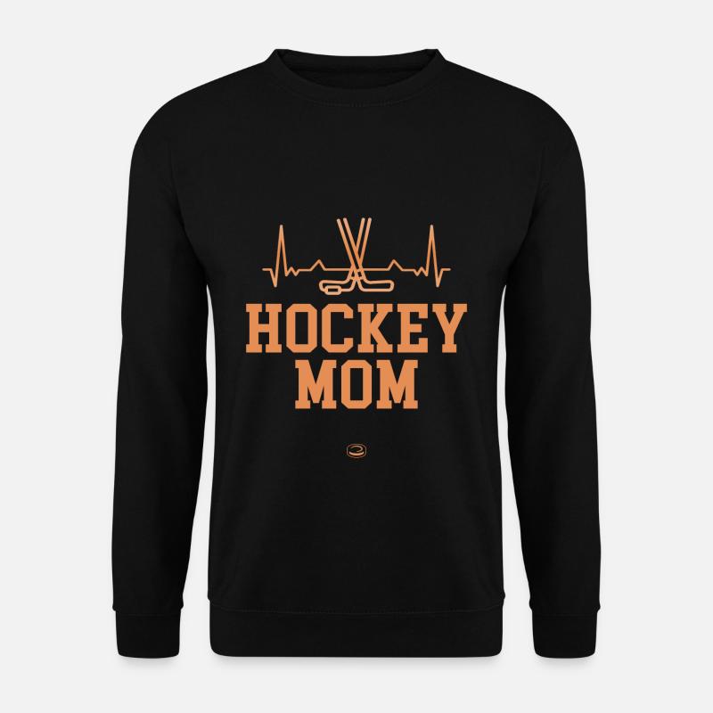 Hockey Mom Eishockey Hockeyspieler Team - Unisex Pullover - Schwarz